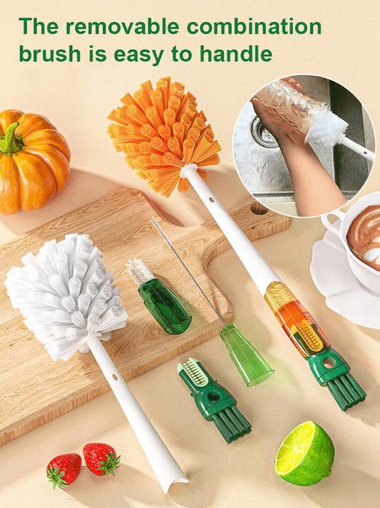 Multi-functional 5-in-1 Cup Brush