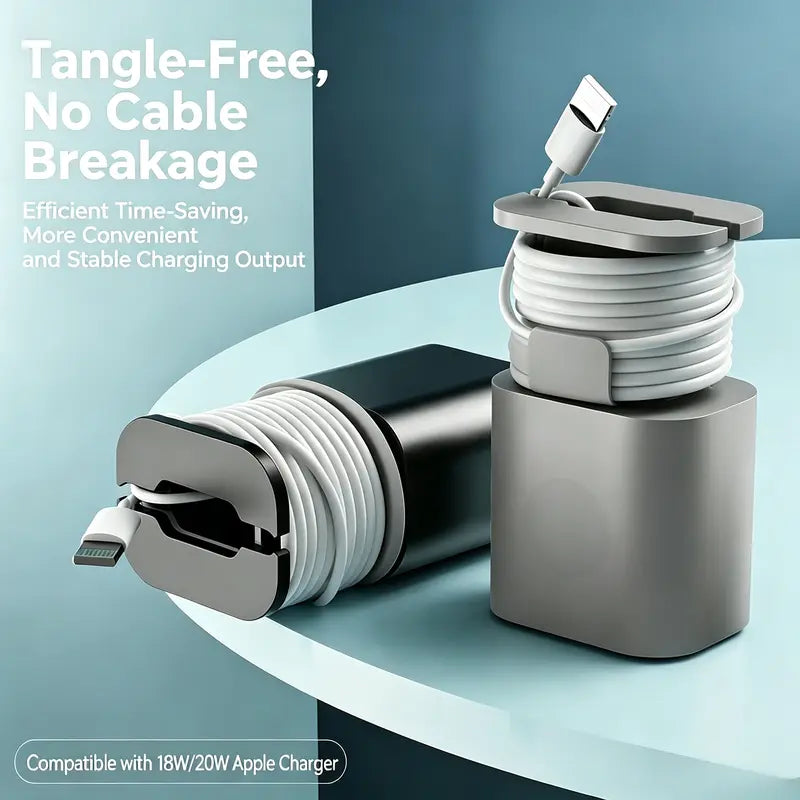 ๐ฅ2-in-1 Silicone Charger Protector โ Guard Your Brick, Tame Your Cable โ No More Messy Wires, No More Scuffed Chargers ๐งผ