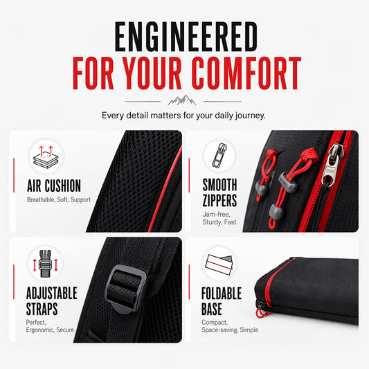 Foldable Waterproof Camping Backpack