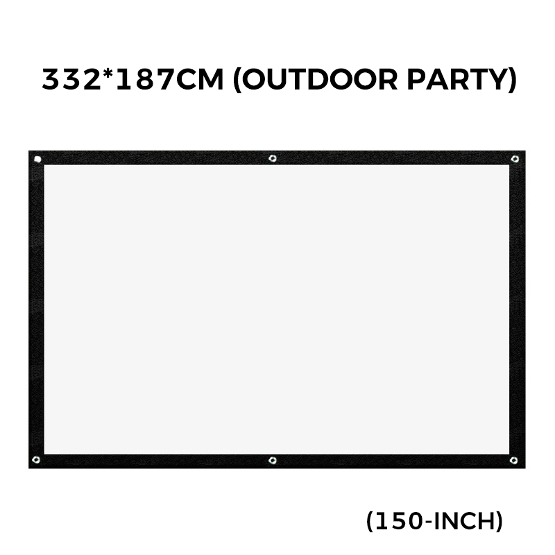 ๐บ High Definition Projection Screen - 120-inch Diagonal with Matte White Surface for Crystal Clear Home Cinema Experience ๐ฌ๐