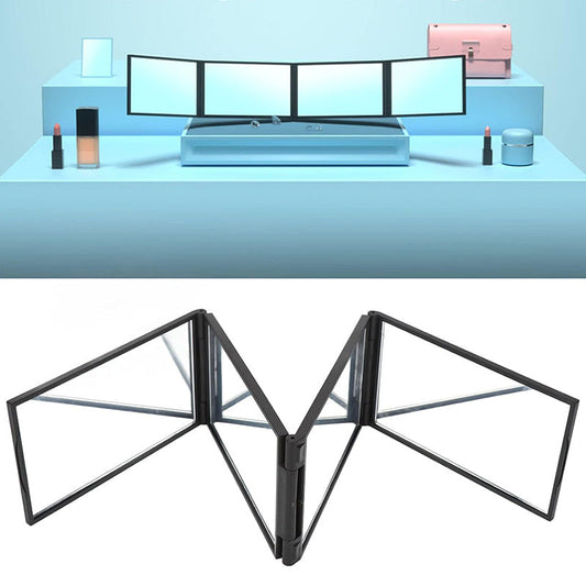 🔥BUY 2 FREE 1🔥Multi Angle Folding Mirror for Self Haircutting - Head Back View Available