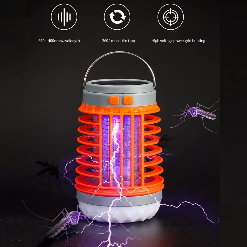 š„Multi-functional Solar Camping Mosquito Killer Lamp