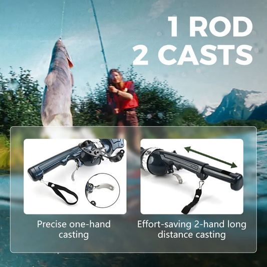 All-in-one Telescopic Fishing Rod Kit