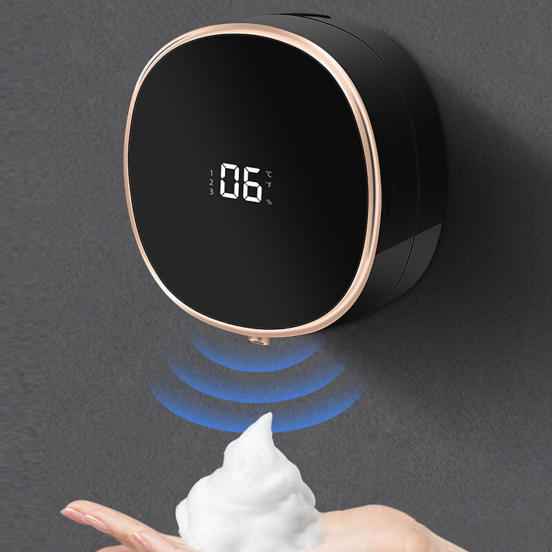 Wall mounted foam automatic induction hand washing machine