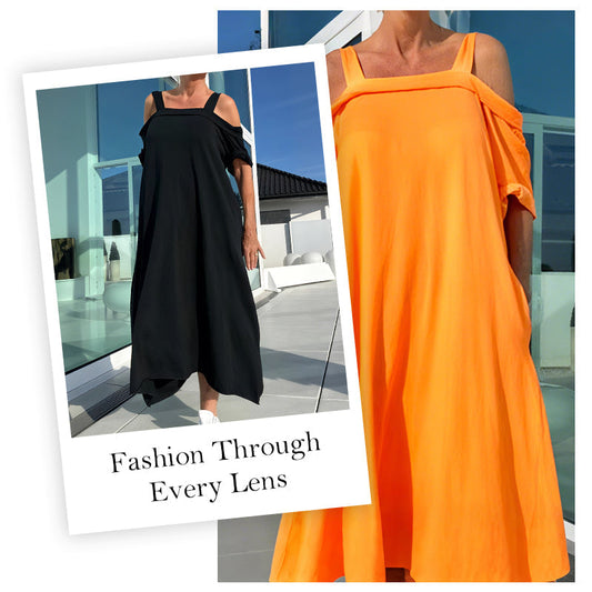 🏖️Summer Specials💃Women's Cold Shoulder Casual Maxi Dress