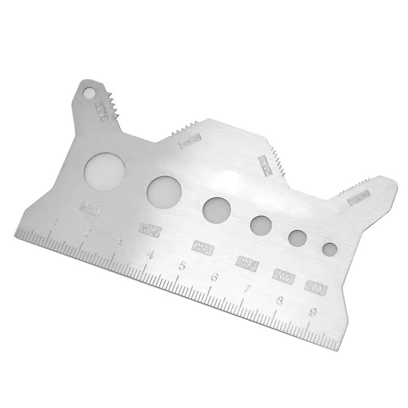 💥Stainless Steel Double-Sided Bolt Gauge Card