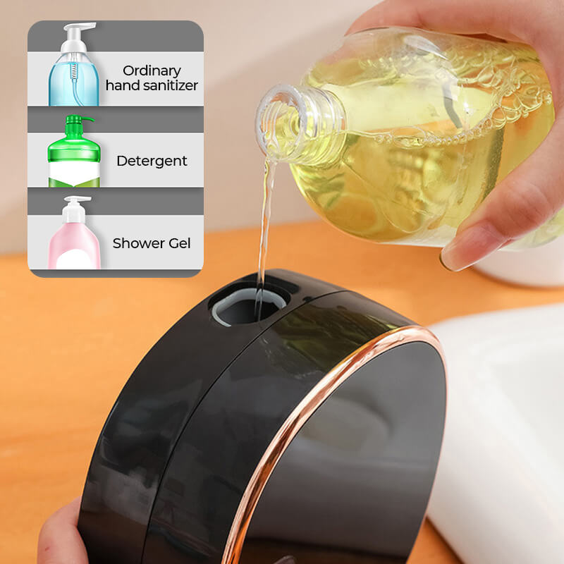 Wall mounted foam automatic induction hand washing machine