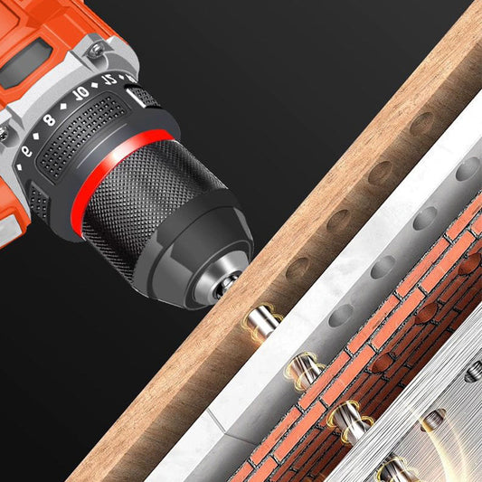 🔥New Year Special 50% OFF🔥Copper Brushless Small Steel Cannon Metal Ratchet Hand Drill