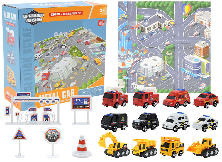 🎁Christmas Gift 50%OFF!!!🚗Kids Advent Calendar for Boys: Alloy Construction Engineering Vehicle Toy Sets