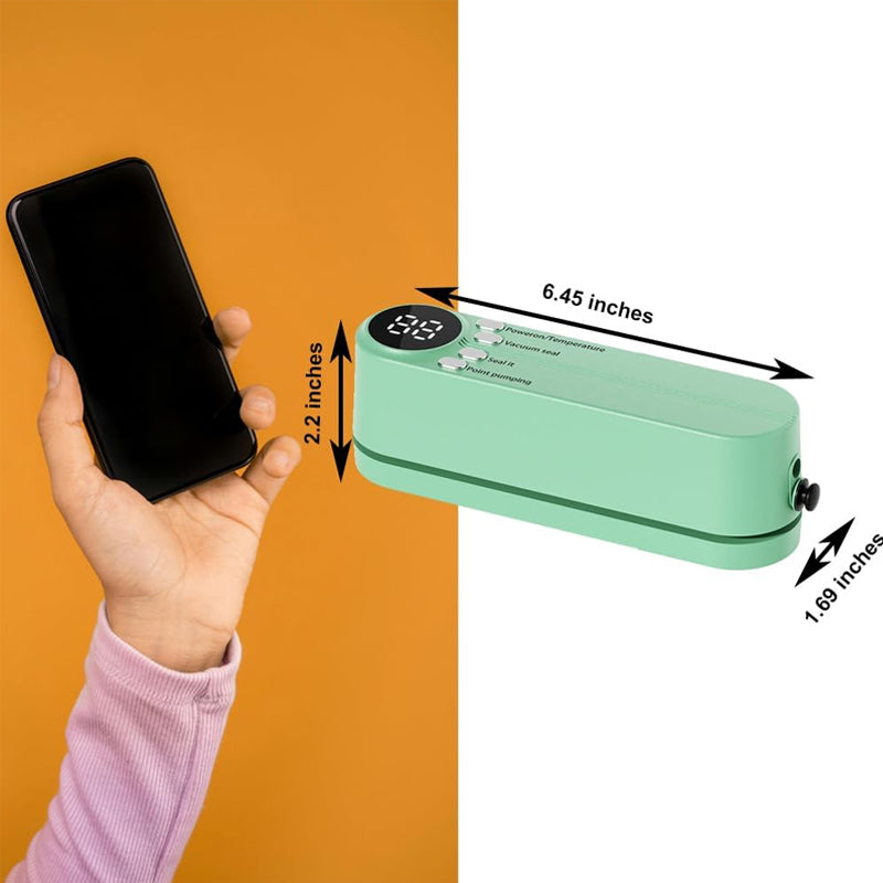 š„Portable Handheld Vacuum Food Preservation Packaging and Laminating Machineš