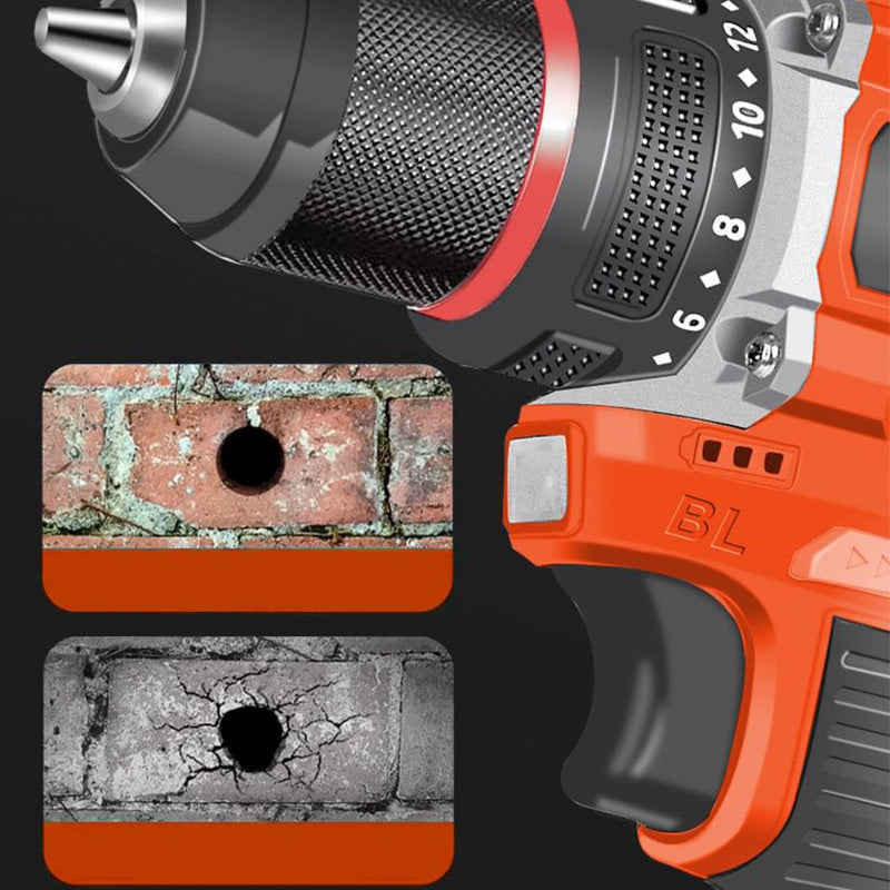 🔥New Year Special 50% OFF🔥Copper Brushless Small Steel Cannon Metal Ratchet Hand Drill