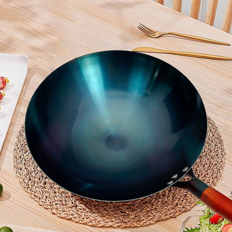 Home Use Non-Stick Iron Stir-Frying Wok