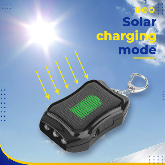 💥1200mAH Solar Power Bank Keychain-👍 BUY 2 GET 1 FREE💥