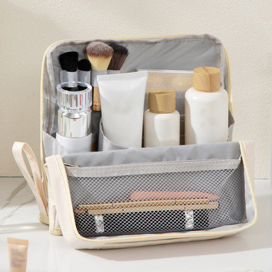 🔥Hot Sale🔥Stylish Handheld Partitioned Cosmetic Bag👜