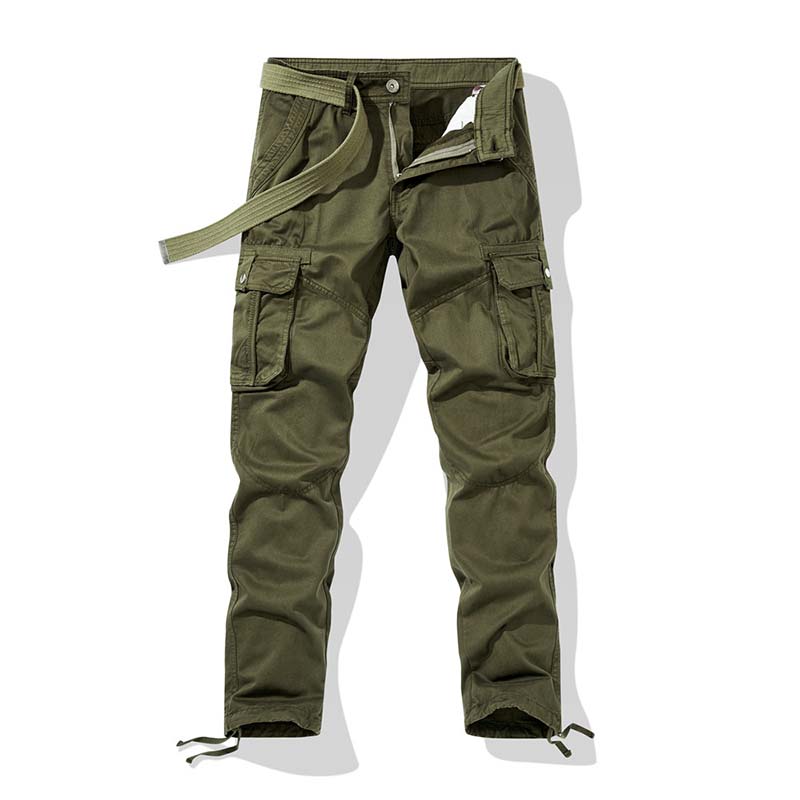 ๐ Men's Classic Tactical Cargo Pants โ Multi-Pocket, Durable, Adjustable Cuffs ๐ง