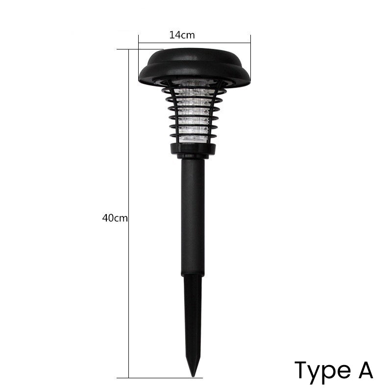 🚫🦟Solar Mosquito Zapper Lamp Stake