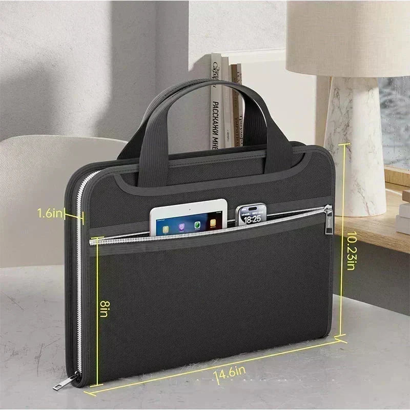๐ Fireproof Accordion File Folder โ Ultimate Document Security ๐ธ