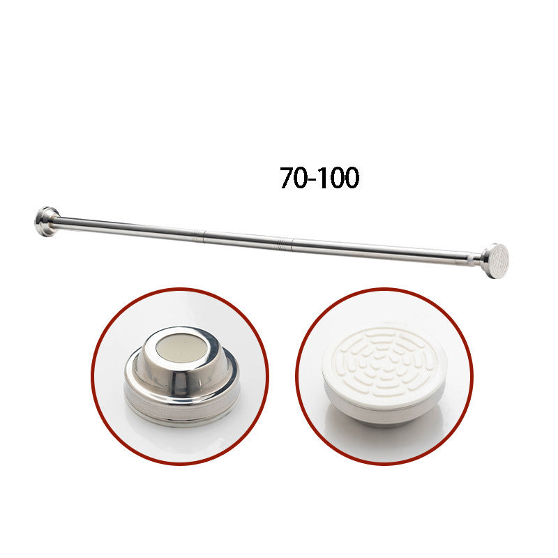 ๐๏ธ ๐ง Adjustable No-Drill Tension Rod โ Damage-Free Install, Anti-Slip & Multi-Purpose, Max 15KG Load ๐