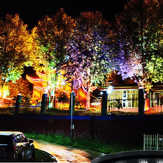 🌳💡 Ring-Shaped Solar Tree Lights – Weatherproof Outdoor Spotlights Ideal for Trees, Pillars, and Gardens