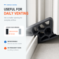 🎁🚪✨ Less Slamming--Secure Track Door Stop