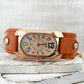 Vintage Leather Quartz Stone Women's Watch