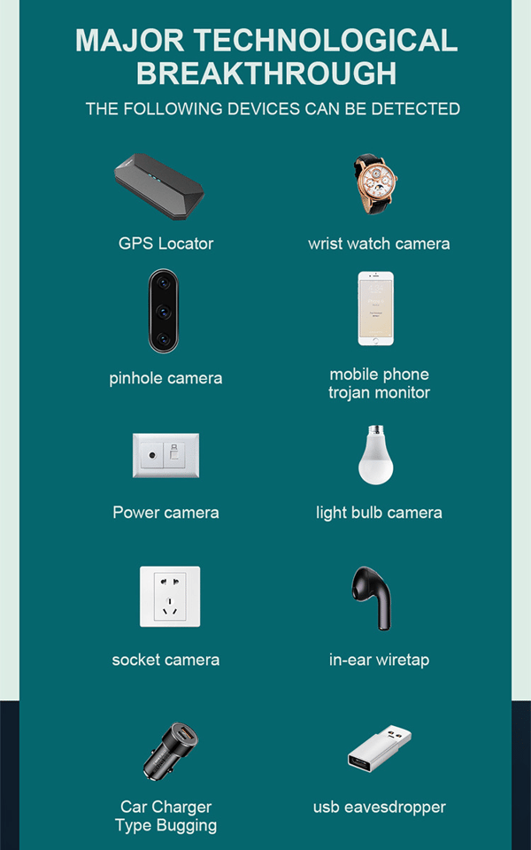 🔥Limited Time Sale 48% OFF  Hidden Camera Detector [ Protect Your Privacy ]