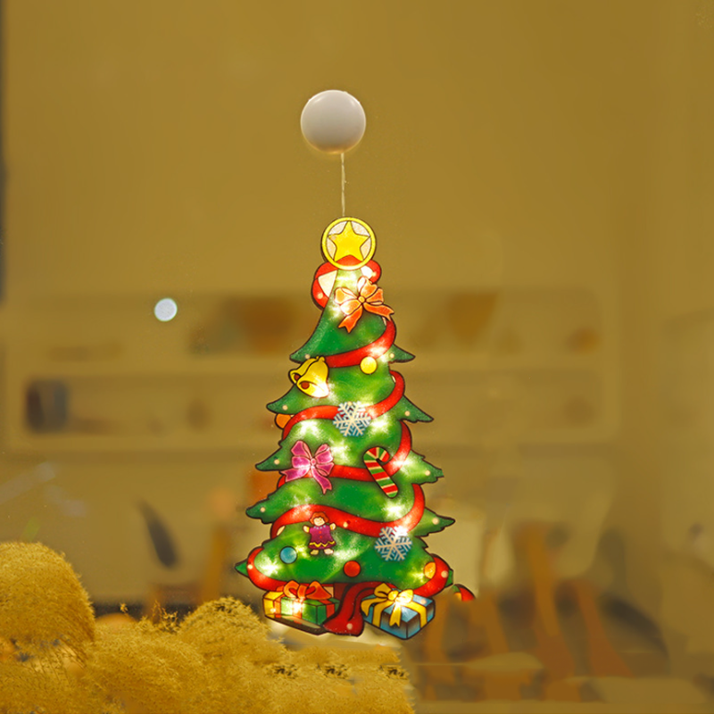 🎅Early Christmas Sale 🎄Christmas Window Hanging Lights🌟Buy 2 Get 1 Free