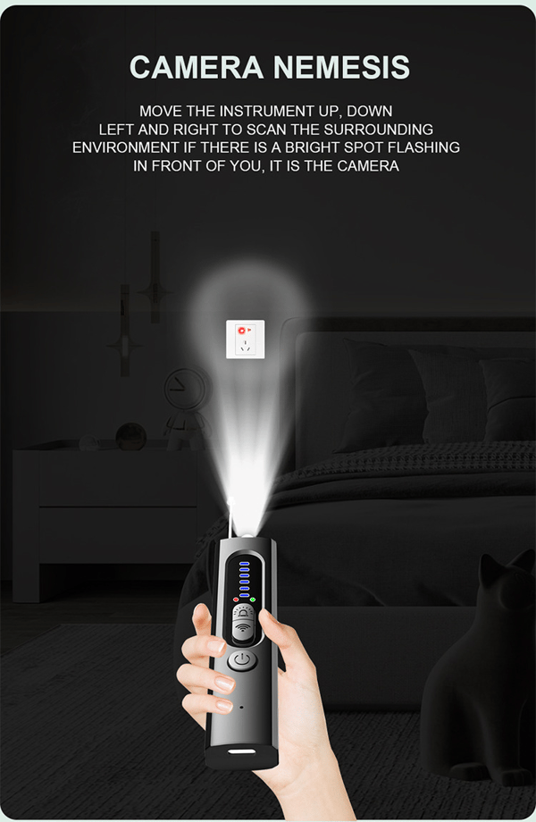 🔥Limited Time Sale 48% OFF  Hidden Camera Detector [ Protect Your Privacy ]