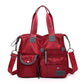 Waterproof Tote Bag – 3-Way Carry & Spacious Organization