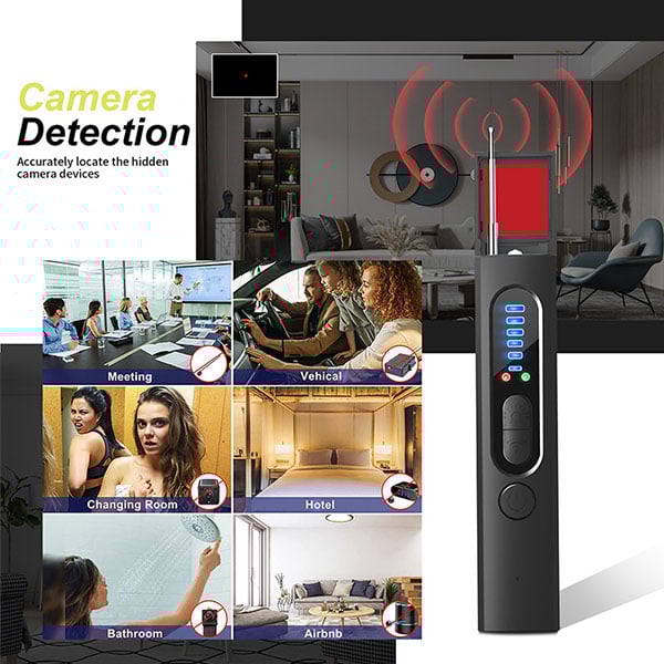 🔥Limited Time Sale 48% OFF  Hidden Camera Detector [ Protect Your Privacy ]