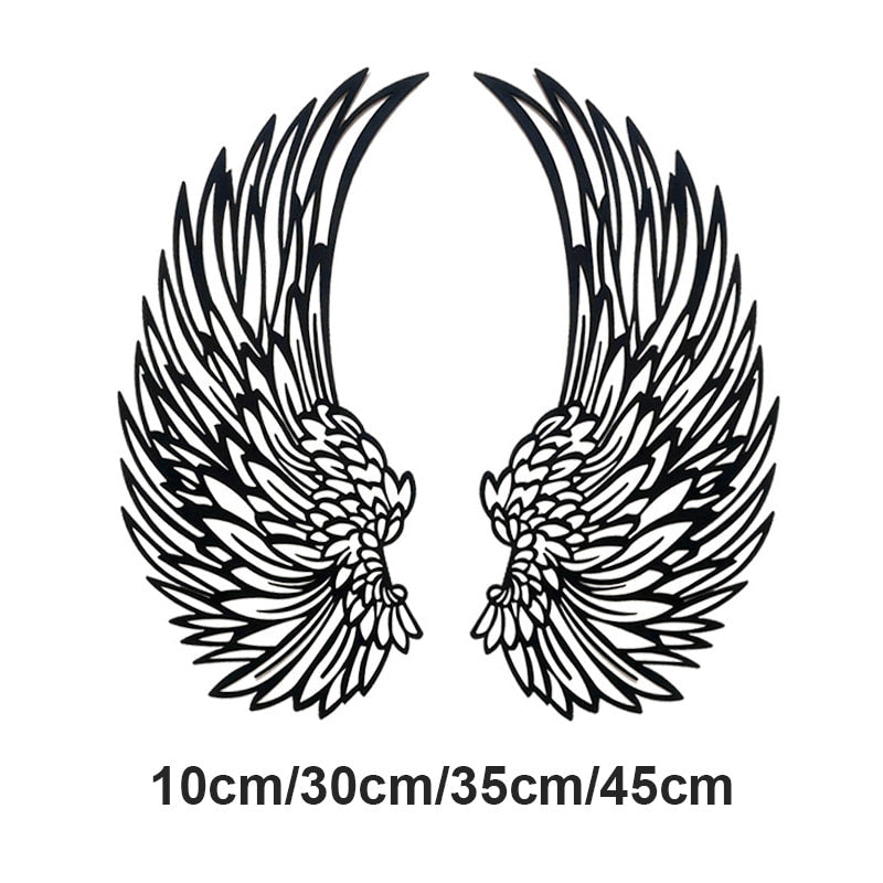 🌟🌟Angel Wings Wall Art In Metal With LED Lights