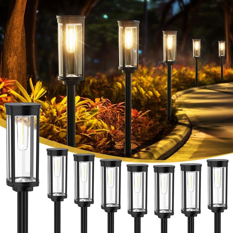 🔥Hot Sale💡✨Solar Pathway Lights Outdoor