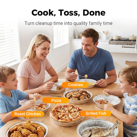 🍟Oil-Proof Aluminum Foil Tin Box