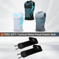 Ionic Shaping Vest – Cooling compression, smooths belly & love handles. Invisible under shirts. Feel confident again! 💪✨