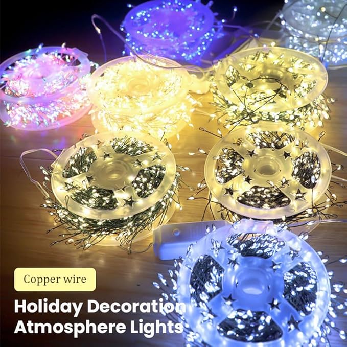 🎄🎁Copper Wire Firecracker Light String