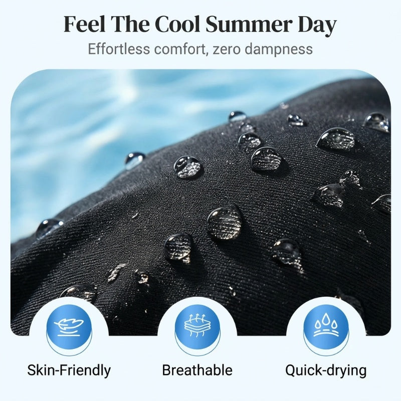 🏖️ High Waisted Bikini Set with Swim Skirt – Gentle tummy control, flattering skirt coverage. Feel confident & comfortable by the water. 🌊🌸