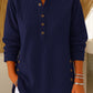 💃Women's Solid Color Crew Neck Long Sleeve Casual Loose Knit Pullover