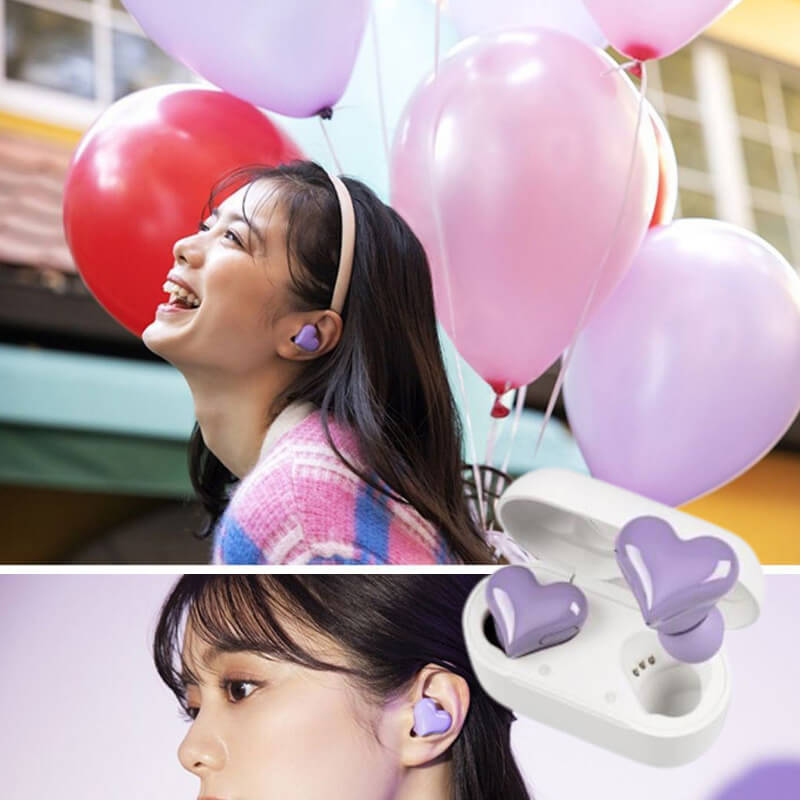 Heart shaped Wireless Bluetooth Earphones