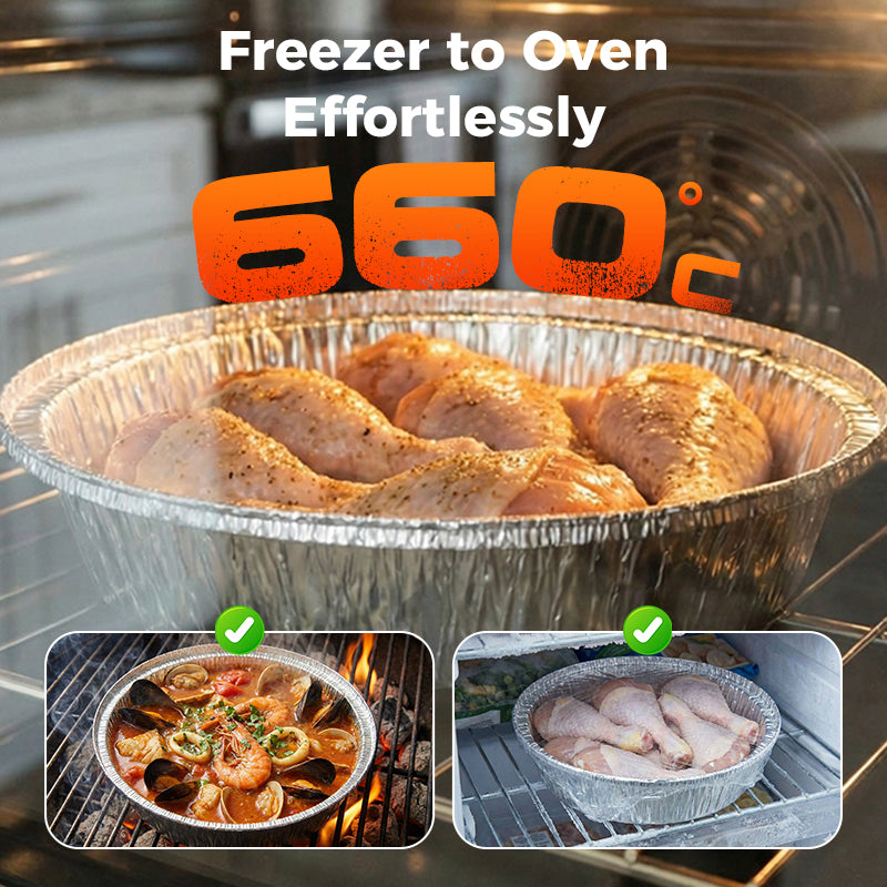 🍟Oil-Proof Aluminum Foil Tin Box