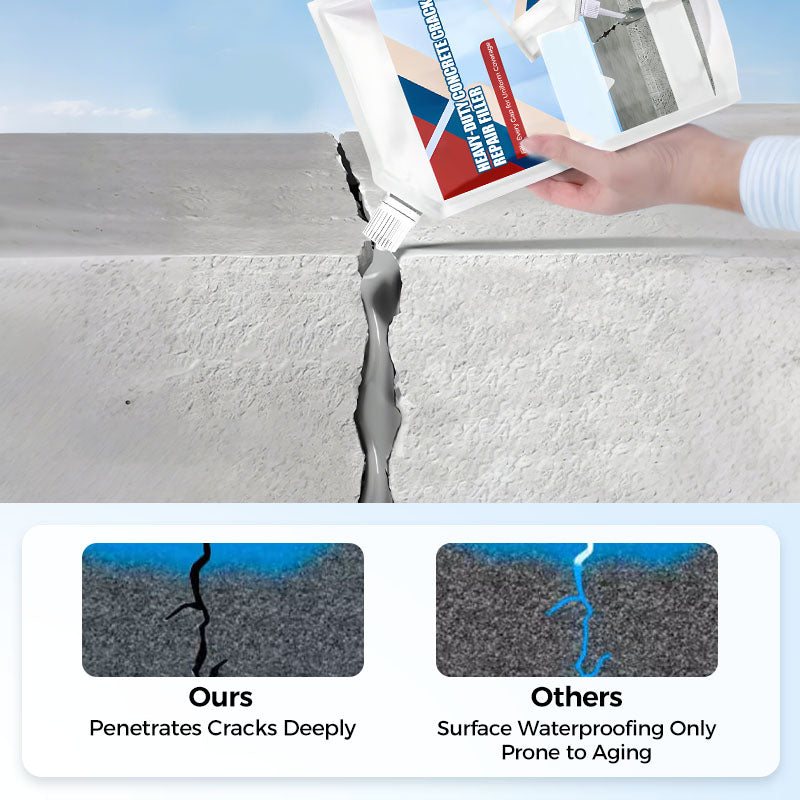 🔥New Upgrade🔥Heavy-Duty Concrete Crack Repair Adhesive