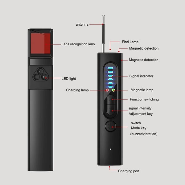 🔥Limited Time Sale 48% OFF  Hidden Camera Detector [ Protect Your Privacy ]