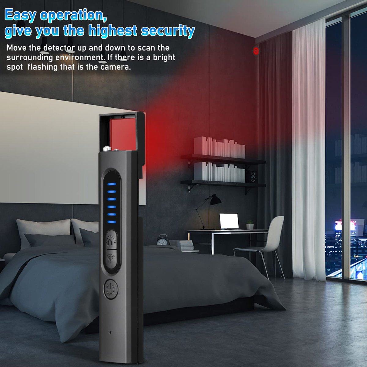 🔥Limited Time Sale 48% OFF  Hidden Camera Detector [ Protect Your Privacy ]