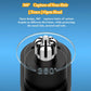 ⚡ Rechargeable Electric Nose Hair Trimmer, Portable Safe Round Head Mens Grooming Tool