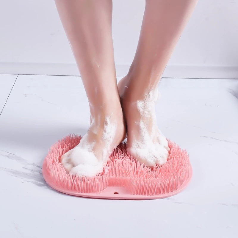 🔥Shower Foot & Back Scrubber, Massage Pad✨
