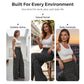 Women's Smocked High Waist Wide Leg Pants👖