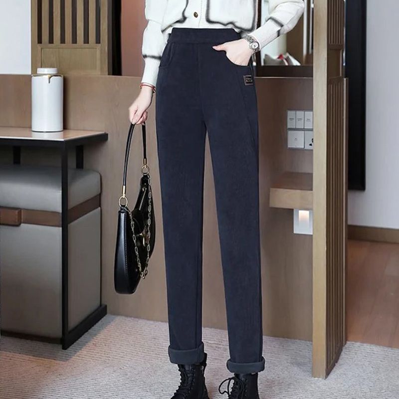 Women's High-waist Warm-weather Casual Pants