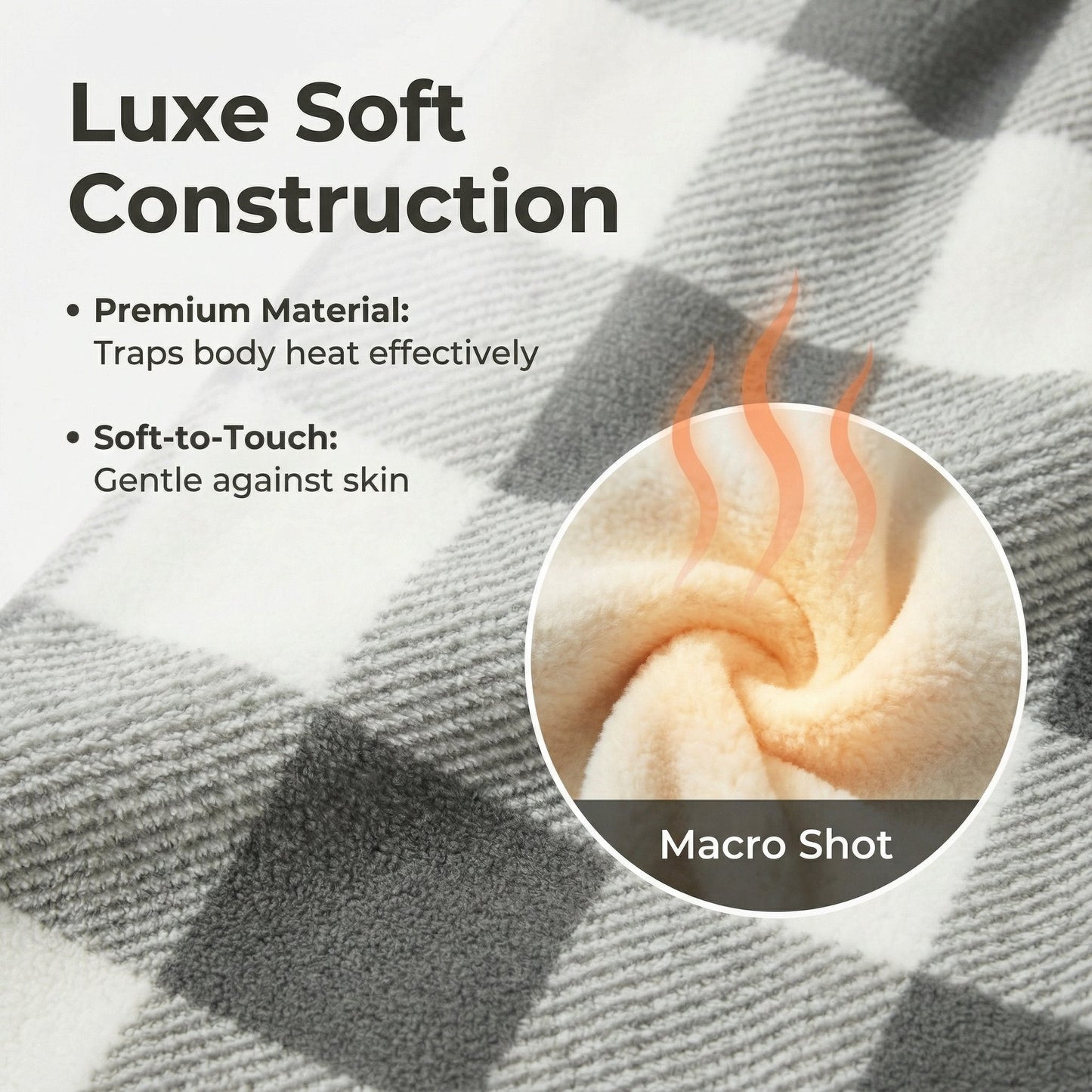 🔥Winter Vintage Plaid Elastic Straight Loose Thick Warm Casual Pants