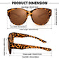 👓UV400 Sunglasses – Fit over prescription glasses, stylish & comfy. Polarized, glare‑free. Perfect for driving & sunny days! 🛡️✨