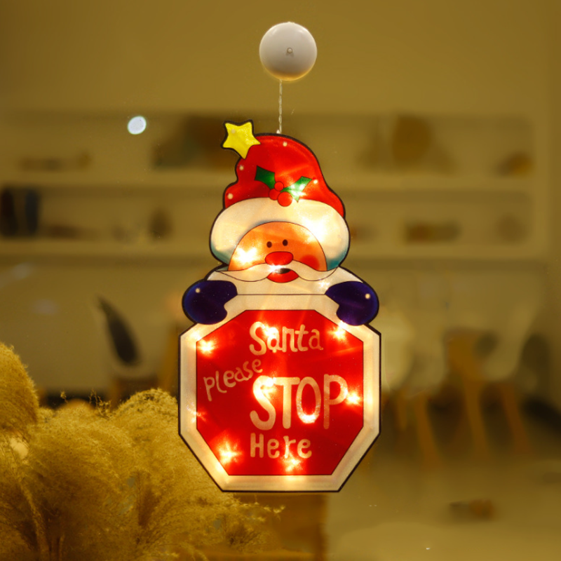 🎅Early Christmas Sale 🎄Christmas Window Hanging Lights🌟Buy 2 Get 1 Free