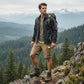 Men's Casual Cargo Shorts with Elastic Waist